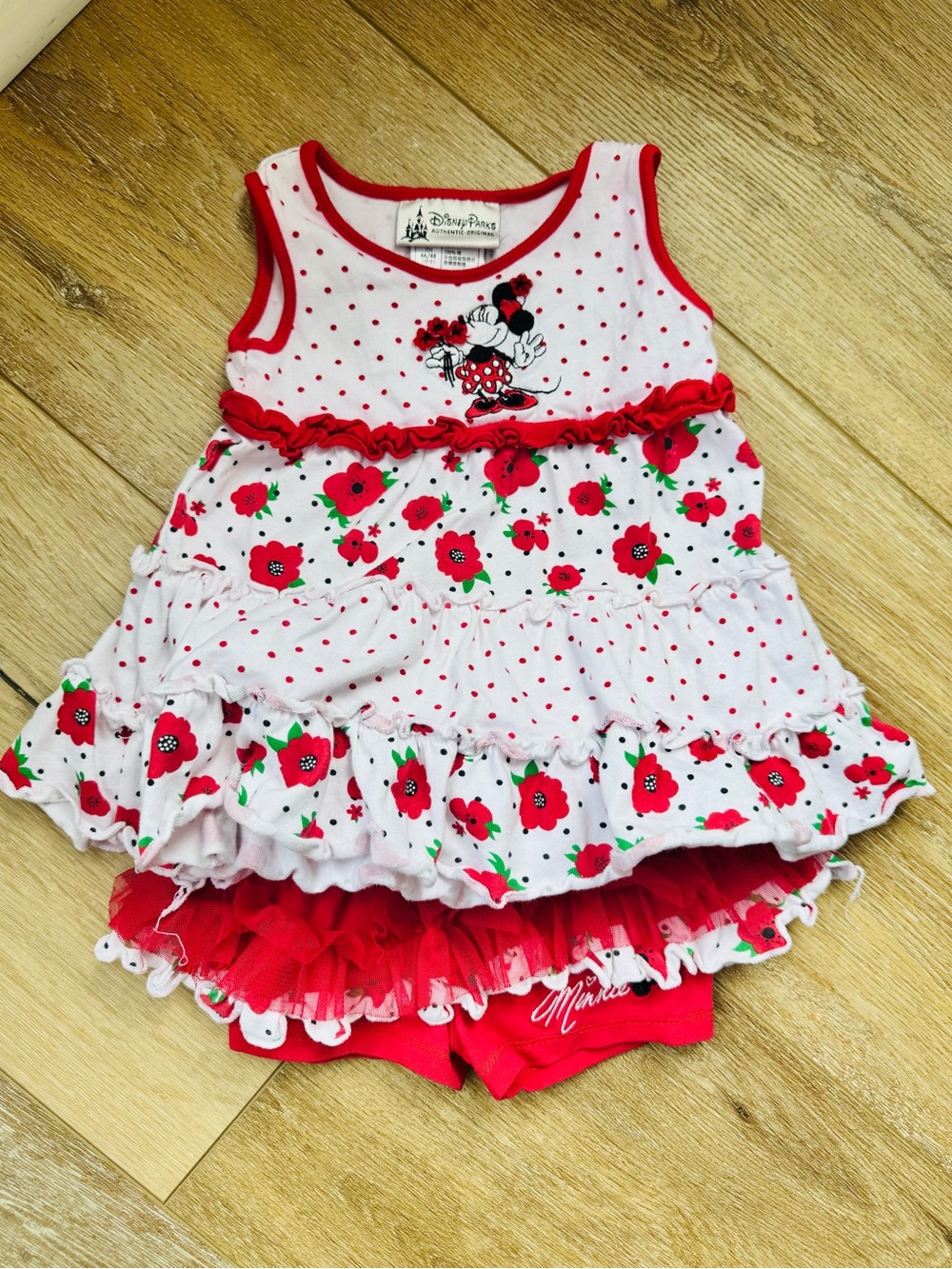 Disney Parks Authentic Minnie Mouse Set - Size 6 Months - Disneyland Resort